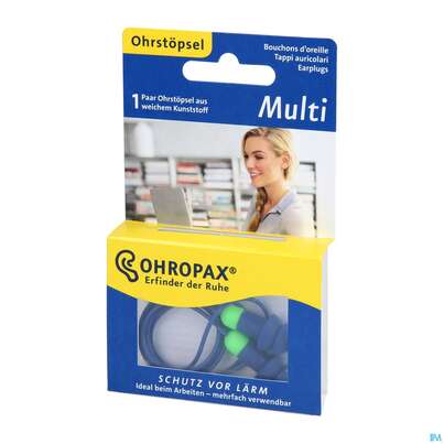 Ohrenschutz Ohropax Multi Lamellenstoepsel Wiederverwendbar 2st, A-Nr.: 3036731 - 02