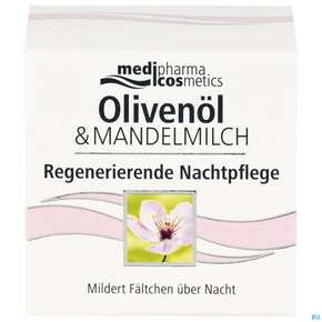 Oliven -mandelmilch Nachtpflege Regenerierende 50ml, A-Nr.: 3620039 - 01