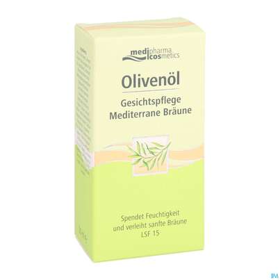 Sie sehen eine Packung Oliven Oel Dr.theiss Gesichtspflege Mediterrane Braeune 50ml, Produktbild: 05 Oliven Oel Dr.theiss Gesichtspflege Mediterrane Braeune 50ml, A-Nr.: 3748615 - 05