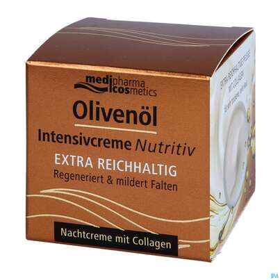 Sie sehen eine Packung Oliven Oel Dr.theiss Intensiv Creme Nutritiv Nacht 50ml, Produktbild: 04 Oliven Oel Dr.theiss Intensiv Creme Nutritiv Nacht 50ml, A-Nr.: 4914607 - 04