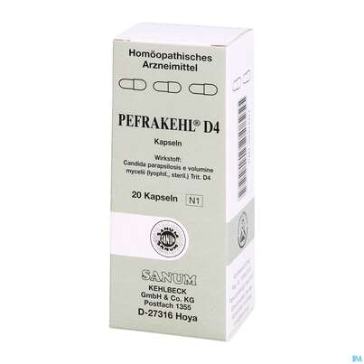 Pefrakehl Kapseln D4 20st, A-Nr.: 1997484 - 02