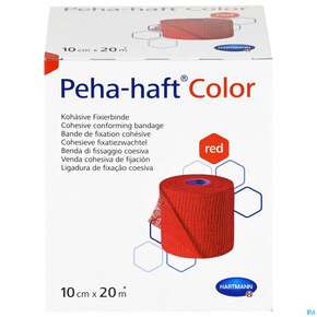 Peha-haft Color Latexfrei Red 20mx 10cm 1st, A-Nr.: 3879814 - 01