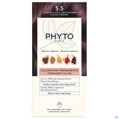 Phytocolor 5.5 Light Mahogany Brown 1st, A-Nr.: 5329650 - 01