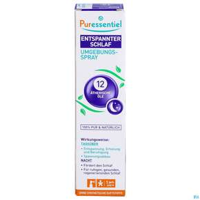 Puressentiel Entspannender Schlaf Spray +12 Aetherischen Oelen 75ml, A-Nr.: 3831836 - 01