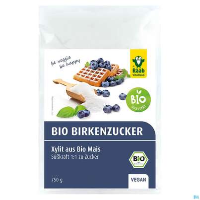 Raab Bio Birkenzucker (xylit) 750g, A-Nr.: 4368547 - 01