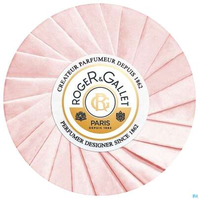 Sie sehen eine Packung Roger&gallet Rose Parfümierte Seife 100g, Produktbild: 02 Roger&gallet Rose Parfümierte Seife 100g, A-Nr.: 4405596 - 02