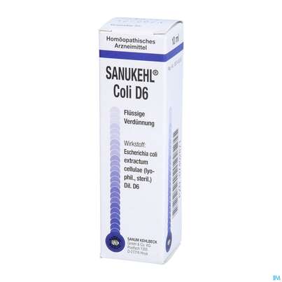 Sanukehl Coli Tropfen D6 10ml, A-Nr.: 2395126 - 02