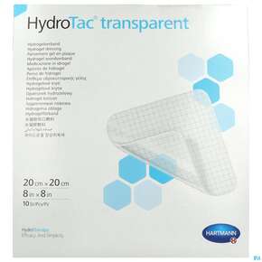 Schaumverband Hydrotac Transparent 20x20cm 10st, A-Nr.: 5310550 - 01