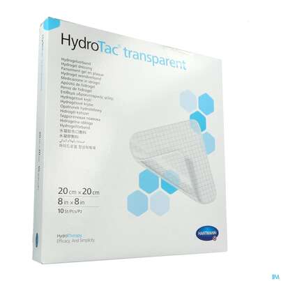 Schaumverband Hydrotac Transparent 20x20cm 10st, A-Nr.: 5310550 - 05