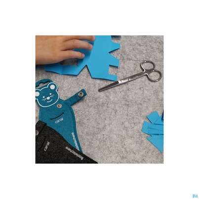 Scheren Canal Rostfrei/stumpf +etui Kinder-u.basteln 10cm 1031- 1st, A-Nr.: 4881598 - 03