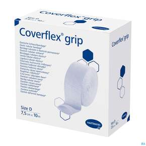 Schlauchverband Coverflex/grip Weiss Gr.hand-arm-fuss-untersc 10mx 7,5cm Gr.d 1st, A-Nr.: 4902998 - 01