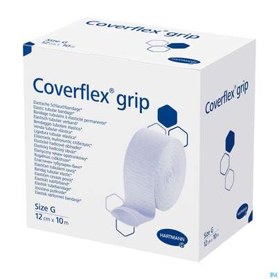 Schlauchverband Coverflex/grip Weiss Grosse Oberschenkelverb. 10mx 12cm Gr.g 1st, A-Nr.: 4903029 - 01