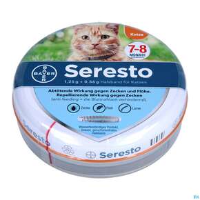 Seresto Halsband F/katzen 1,25g + 0,56g 1st, A-Nr.: 3907686 - 01