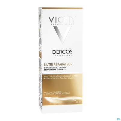 Sie sehen eine Packung Shampoon Vichy/dercos Aufbau Repair Creme Neu 2012 200ml, Produktbild: 02 Shampoon Vichy/dercos Aufbau Repair Creme Neu 2012 200ml, A-Nr.: 4005106 - 02