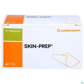 Skin Prep Hautschutztuecher F Verbaende 50st, A-Nr.: 3068116 - 01