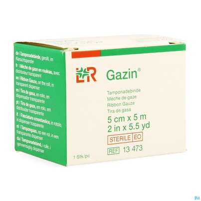 Tamponadebinden Gazin Gero Steril 5mx 5cm 1st, A-Nr.: 4124383 - 02