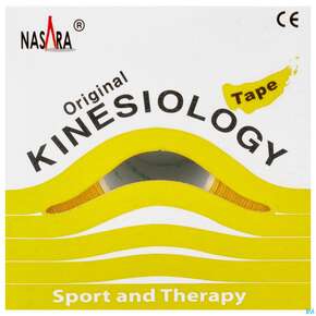 Tape Kinesio/original Nasara 5mx 5cm Gelb 1st, A-Nr.: 4132773 - 01