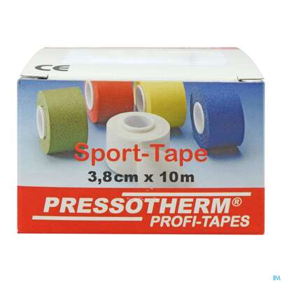 Tape Pressotherm/sport-tape 3,8cmx 10m Reissfest Hautvertraegl Rot 1st, A-Nr.: 4251153 - 02