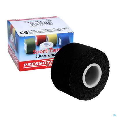 Tape Pressotherm/sport-tape 3,8cmx 10m Reissfest Hautvertraegl Schwarz 1st, A-Nr.: 4251199 - 05