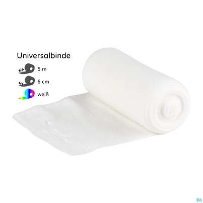 Universalbinden Lenkelast/einzeln Verp. 5mx 6cm 10st, A-Nr.: 4284916 - 01