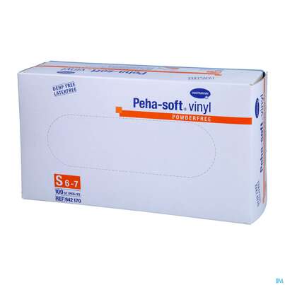 Untersuchungshandschuhe Peha/soft/puderfrei Vinyl Unsteril Klein S 94217 100st, A-Nr.: 2369235 - 02