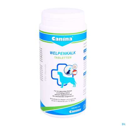 Veterinaerprodukte Canina Hunde Welpenkalk-tabl 350g, A-Nr.: 3203548 - 01