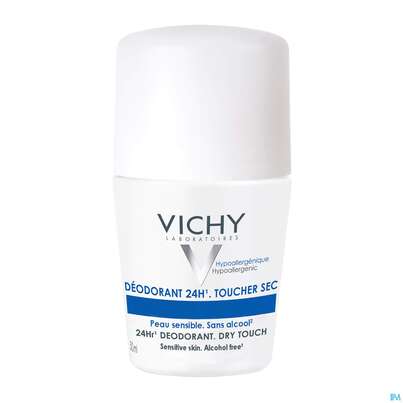 Sie sehen eine Packung Vichy Deo/roll-on Ohne Aluminiumsalze 24h 50ml, Produktbild: 07 Vichy Deo/roll-on Ohne Aluminiumsalze 24h 50ml, A-Nr.: 4305340 - 07