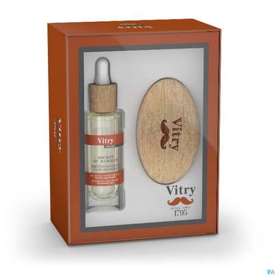 Sie sehen eine Packung Vitry Box 2er-set Pflegeöl Und Bartbürste 1pc, Produktbild: 03 Vitry Box 2er-set Pflegeöl Und Bartbürste 1pc, A-Nr.: 5211109 - 03