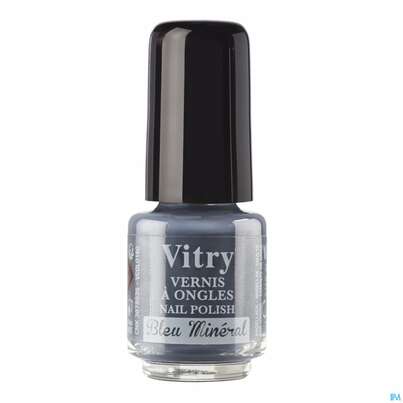 Vitry Nagellacke : Bleu Minéral 4ml, A-Nr.: 5177482 - 01