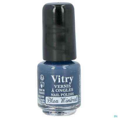 Vitry Nagellacke : Bleu Minéral 4ml, A-Nr.: 5177482 - 03