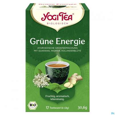 Yogi Tea Bio Gruene Energie 17st, A-Nr.: 5750154 - 01