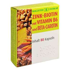 Doskar Zink Biotin plus 80 Kapseln, A-Nr.: 2337778 - 01