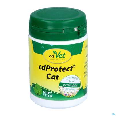 Sie sehen eine Packung Veterinaerprodukte Cdprotect Cat 25g, Produktbild: 01 Veterinaerprodukte Cdprotect Cat 25g, A-Nr.: 3388832 - 01