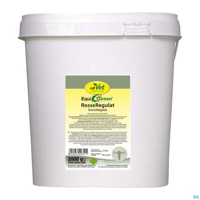 Sie sehen eine Packung Veterinaerprodukte Cdvet Equigreen Rosseregulat 2kg, Produktbild: 01 Veterinaerprodukte Cdvet Equigreen Rosseregulat 2kg, A-Nr.: 4607414 - 01