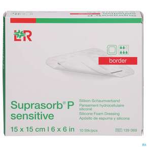 Suprasorb/p Sen B 15x15cm 10st, A-Nr.: 5136106 - 01