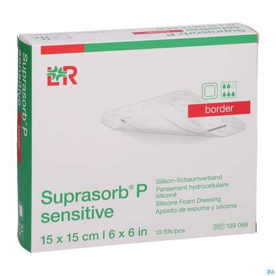 Suprasorb/p Sen B 15x15cm 10st, A-Nr.: 5136106 - 03