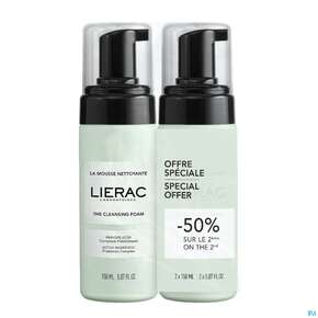 Lierac Cleanser/duo The Cleansing Foam 150ml 2st, A-Nr.: 5840236 - 01