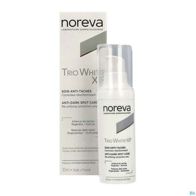 Sie sehen eine Packung Noreva Trio White Xp Tagespflege 30ml, Produktbild: 03 Noreva Trio White Xp Tagespflege 30ml, A-Nr.: 5561507 - 03