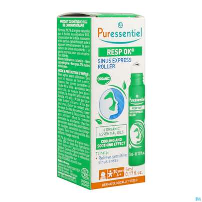 Puressentiel Atemwege Roller Sinus Express 5ml, A-Nr.: 5731085 - 04