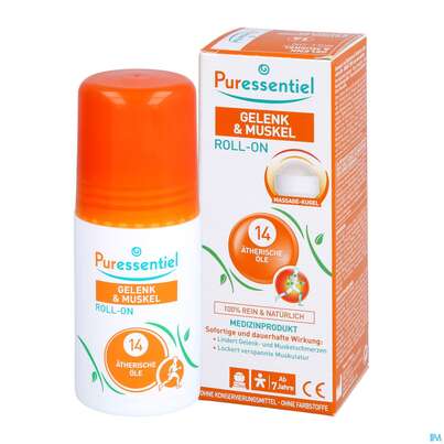 Sie sehen eine Packung Puressentiel Gelenke Roll On +14 Aetherischen Oelen 75ml, Produktbild: 04 Puressentiel Gelenke Roll On +14 Aetherischen Oelen 75ml, A-Nr.: 3831888 - 04