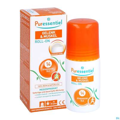 Sie sehen eine Packung Puressentiel Gelenke Roll On +14 Aetherischen Oelen 75ml, Produktbild: 05 Puressentiel Gelenke Roll On +14 Aetherischen Oelen 75ml, A-Nr.: 3831888 - 05