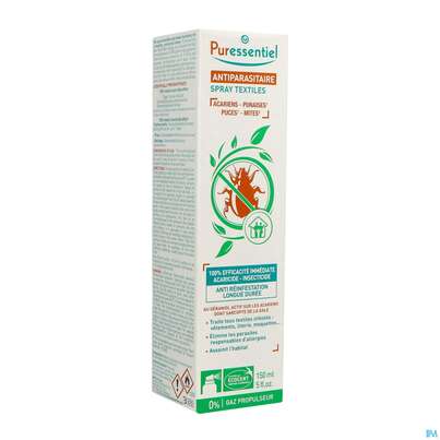 Puressentiel Reinigend Allergie Textilspray Parasitenschutz 150ml, A-Nr.: 5730714 - 02