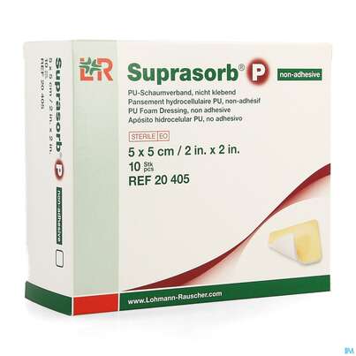 Schaumverband Pu-suprasorb Steril P Nichtklebend 5x 5cm 10st, A-Nr.: 2575555 - 02