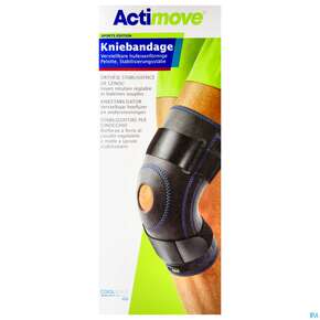 Kniegelenksbandagen Actimove/sport/+pelotte Gr Xl Oben 51-56cm 75594 1st, A-Nr.: 5263253 - 01