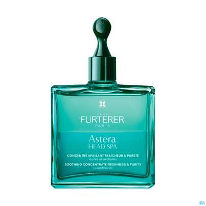 Sie sehen eine Packung Furterer Astera Head Spa Beruhigendes Konzentrat 50ml, Produktbild: 06 Furterer Astera Head Spa Beruhigendes Konzentrat 50ml, A-Nr.: 5778307 - 06