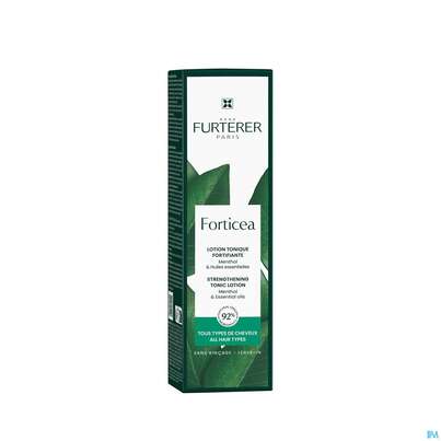 Sie sehen eine Packung Furterer Forticea Haar-tonikum Vitalisierend 100ml, Produktbild: 03 Furterer Forticea Haar-tonikum Vitalisierend 100ml, A-Nr.: 5778371 - 03