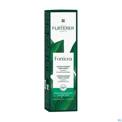 Sie sehen eine Packung Furterer Forticea Haar-tonikum Vitalisierend 100ml, Produktbild: 02 Furterer Forticea Haar-tonikum Vitalisierend 100ml, A-Nr.: 5778371 - 02