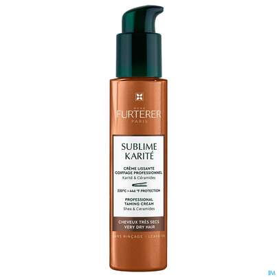 Sie sehen eine Packung Furterer Sublime/karite Creme Glaettend 100ml, Produktbild: 04 Furterer Sublime/karite Creme Glaettend 100ml, A-Nr.: 5891015 - 04