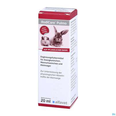 Veterinaerprodukte Rodicare F Kleinnager Pulmo 20ml, A-Nr.: 4541081 - 03