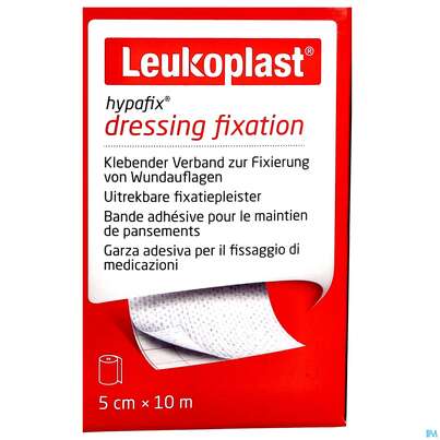 Wundverband Hypafix/leukoplast Fixierverband 10mx 5cm 7994901 1st, A-Nr.: 4746771 - 01